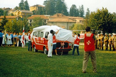Inaugurazione ambulanza Angelo II