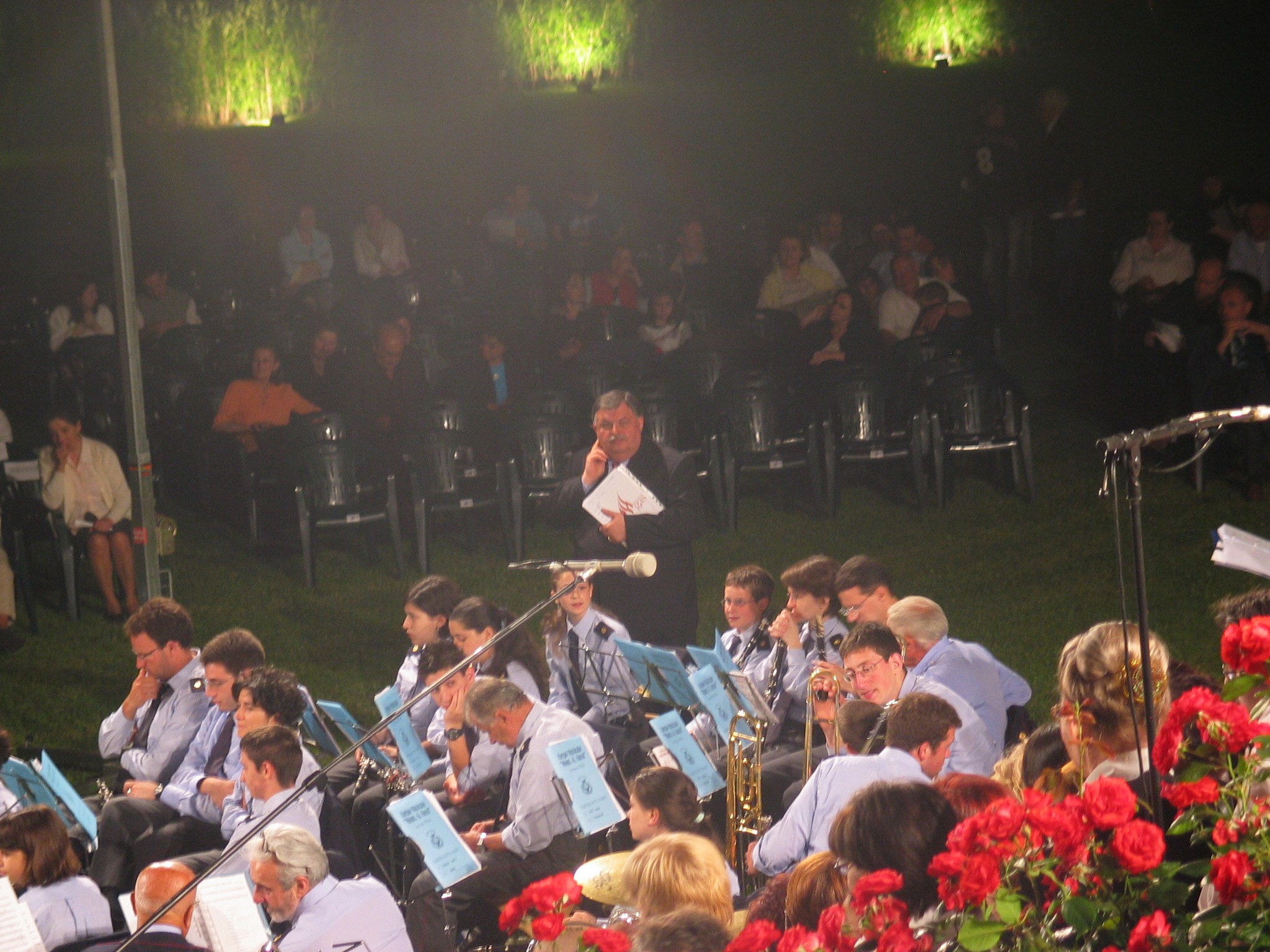 Concerto della Repubblica, Carlo Cova e corpo musicale