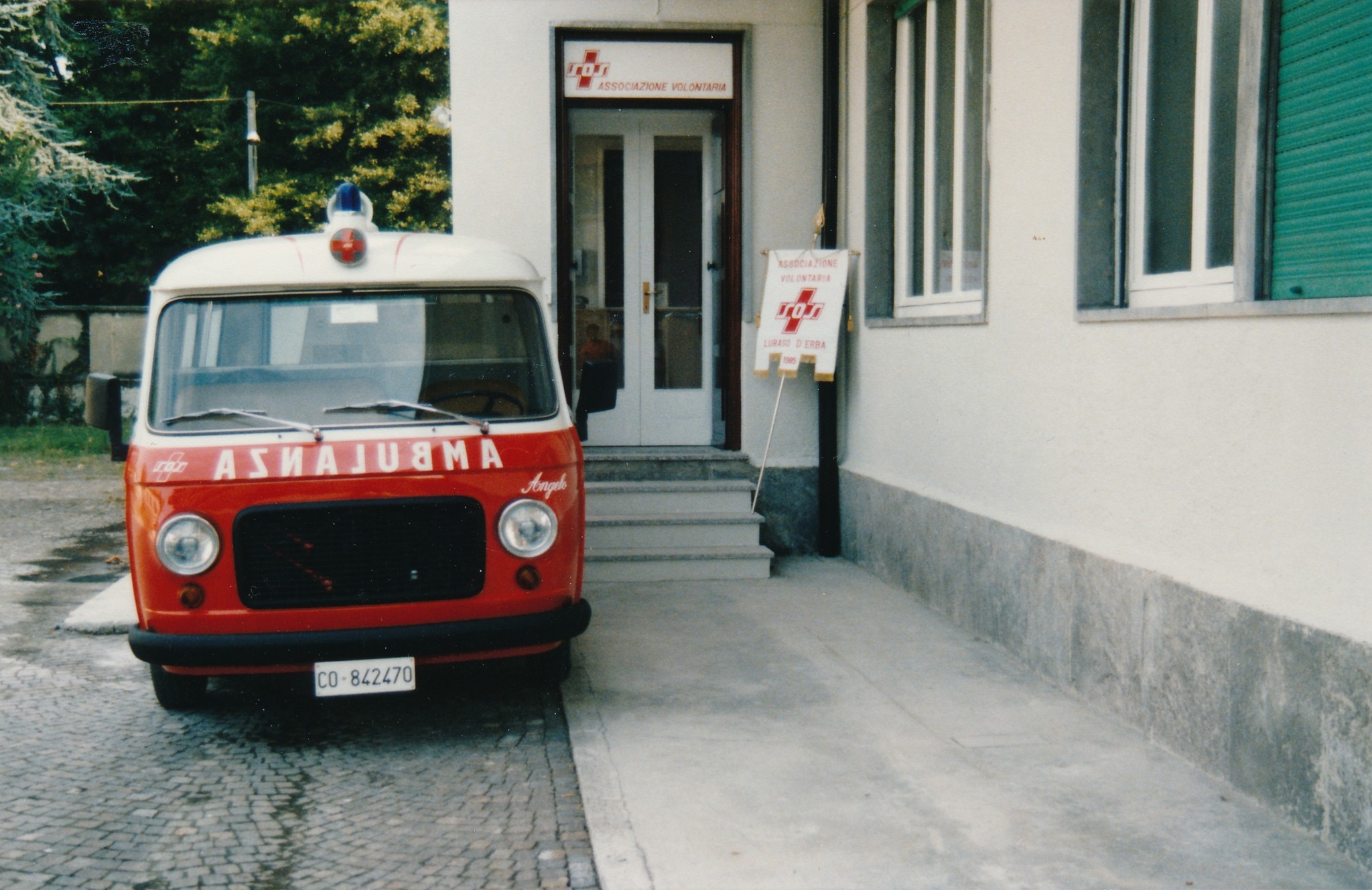 Inaugurazione sede SOS, ambulanza