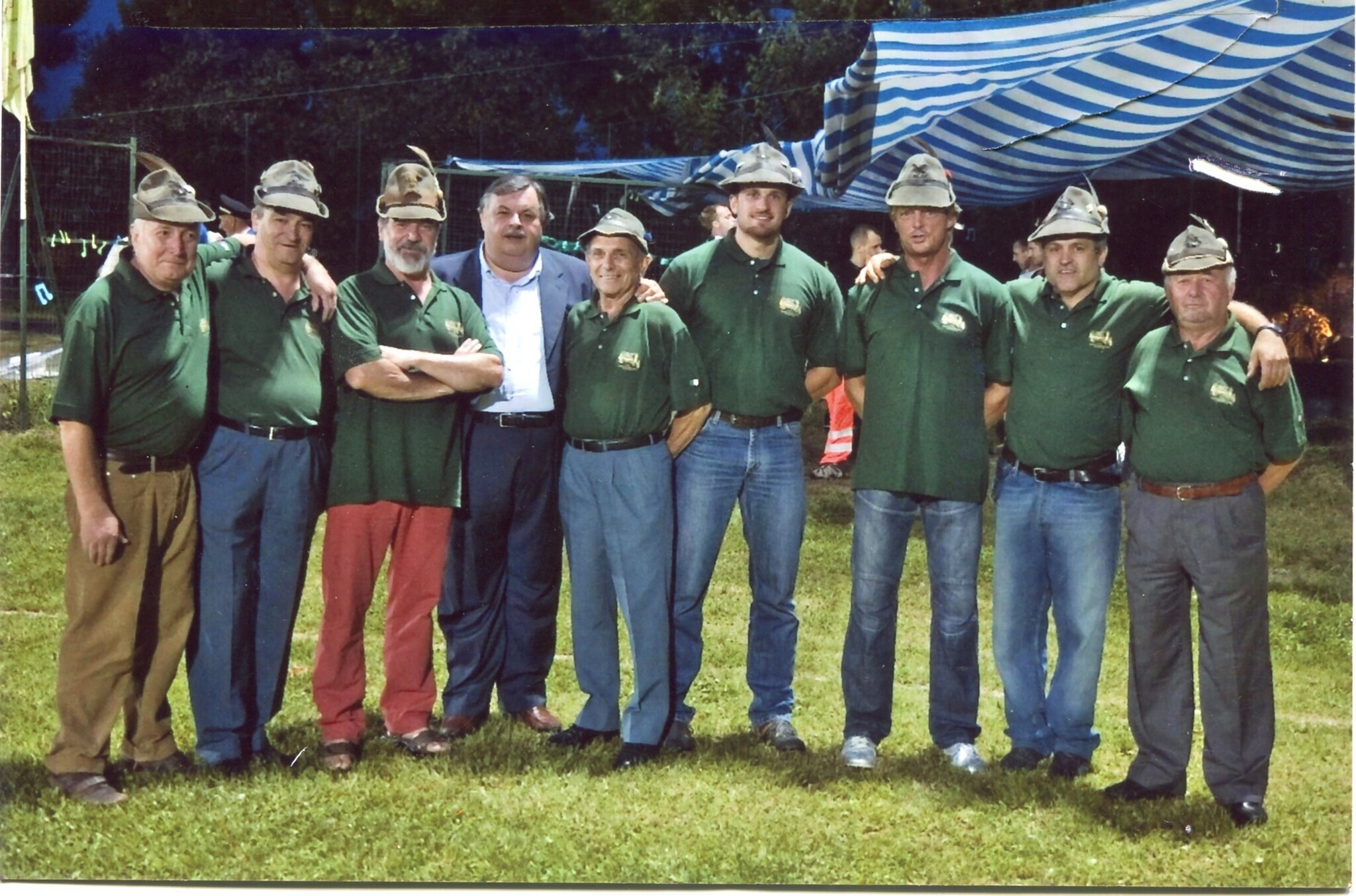Ritratto di gruppo maschile - Alpini Ritratto di gruppo maschile - Alpini