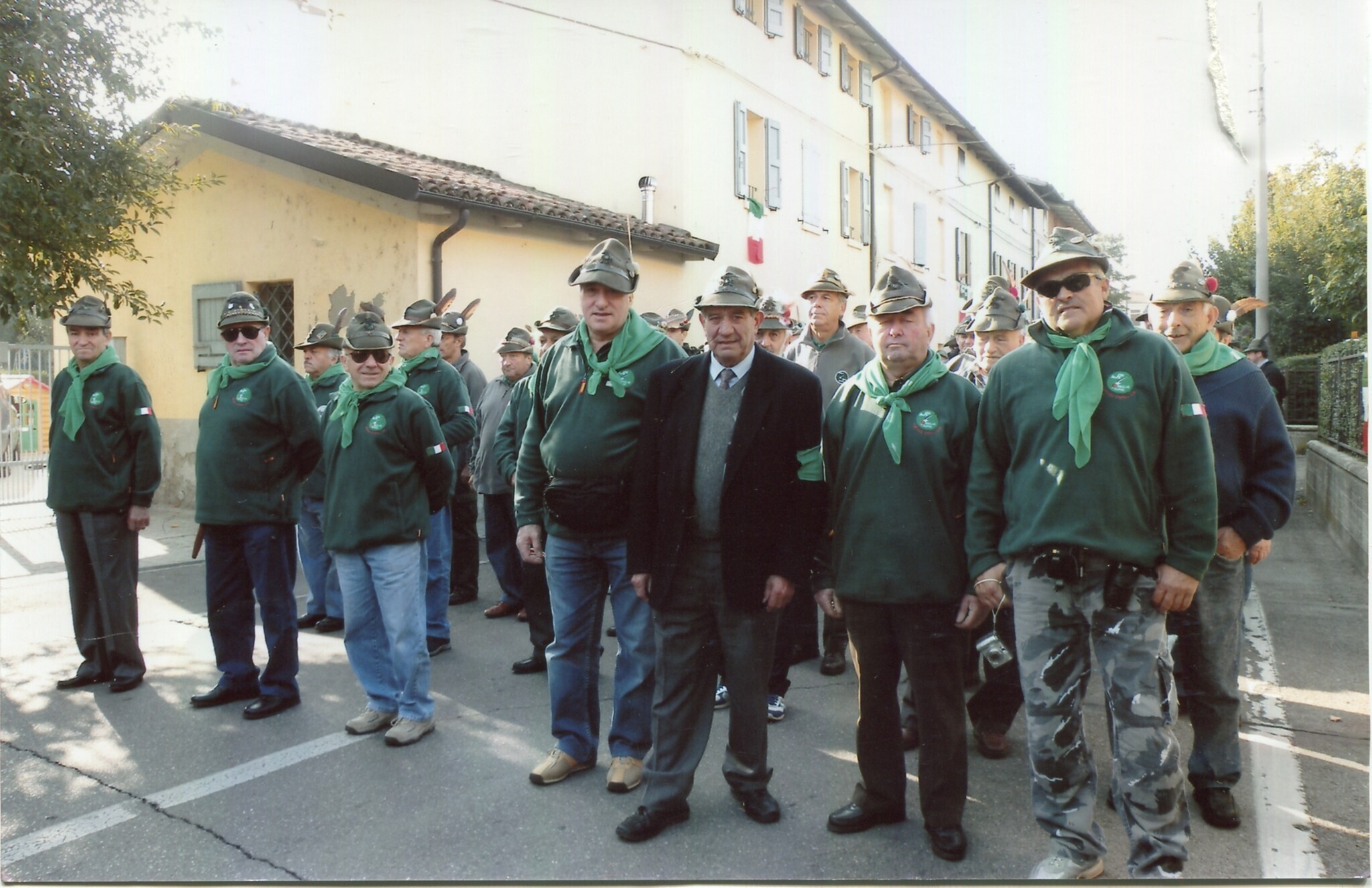Ritratto di gruppo maschile - Alpini Ritratto di gruppo maschile - Alpini