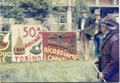 50a Adunata Nazionale Alpini - Tappeto floreale 