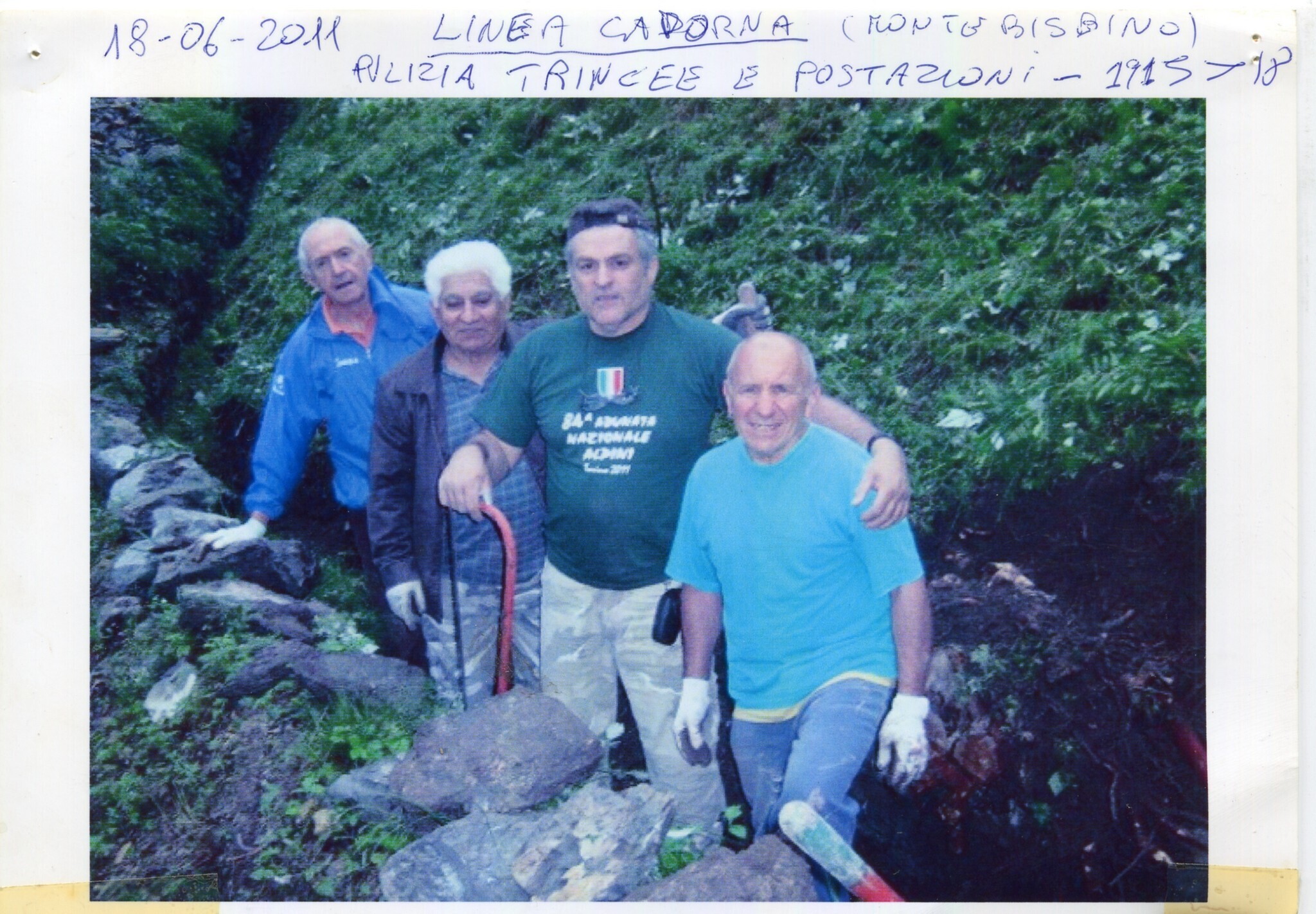 Ritratto di gruppo maschile - Alpini Ritratto di gruppo maschile - Alpini
