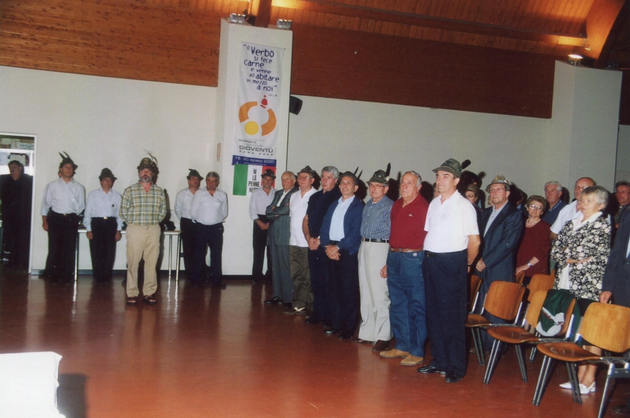 Premiazione volontari realizzazione baita -  Lurago d\\\'Erba - Ritratto di gruppo